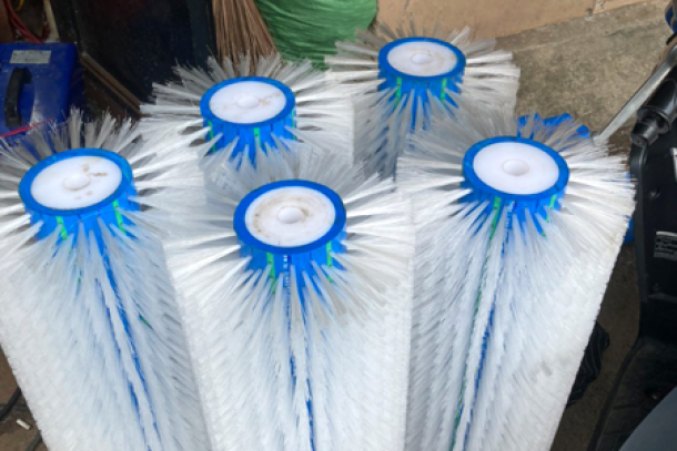 Trục chổi cước, Rulo chổi cước công nghiệp